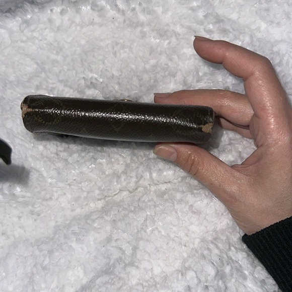 Louis Vuitton brown monogram bifold with zip around coin double pocket - Picture 7 of 12